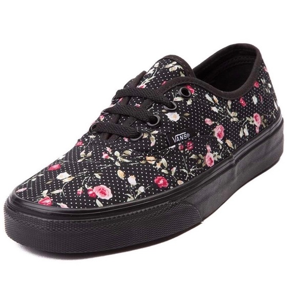 girls floral vans